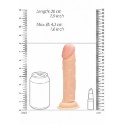 RealRock Realistische Dildo Blank 20 Cm 8 RealRock Realistische Dildo Blank 20 Cm -Vibrators winkel 8714273071460