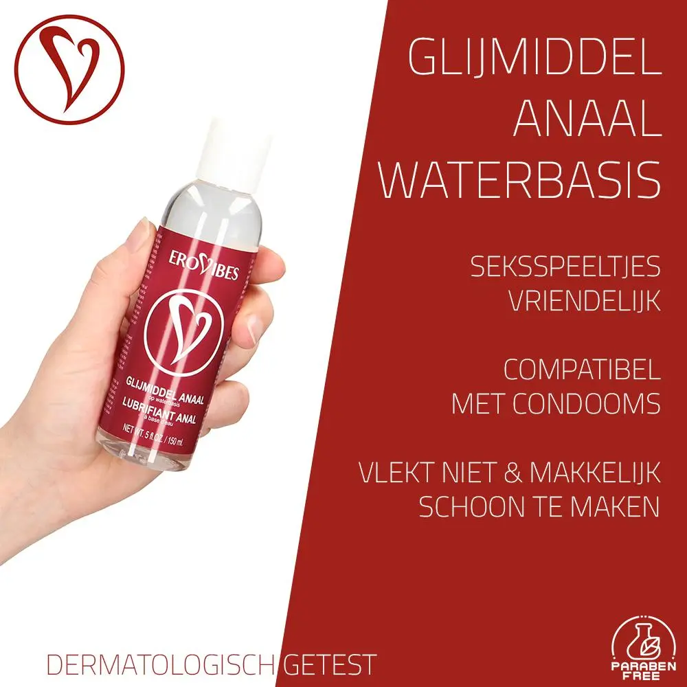Erovibes Glijmiddel Anaal Waterbasis 150 Ml 6 Erovibes Glijmiddel Anaal Waterbasis 150 Ml - Afbeelding 6