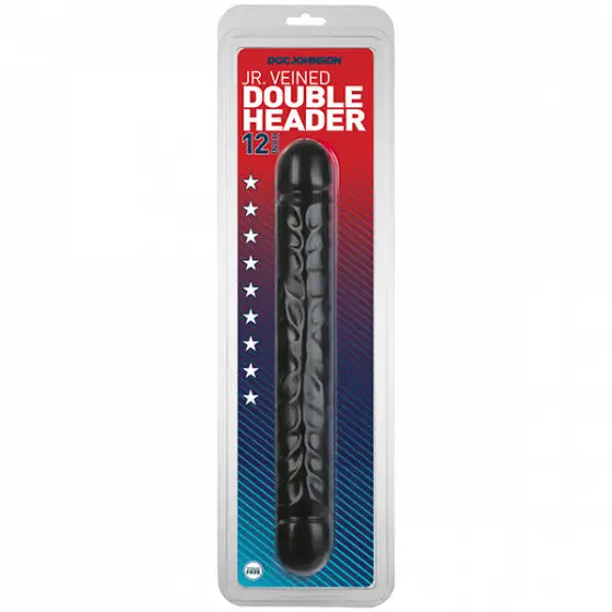 Doc Johnson Jr. Veined Dubbele Dildo 30 Cm 3 Doc Johnson Jr. Veined Dubbele Dildo 30 Cm - Afbeelding 3