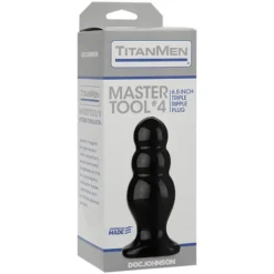 Doc Johnson TitanMen Master Tool #4 Buttplug 15 Cm -Vibrators winkel DocJohnsonTitanMenMasterTool 4Buttplug15cm 2