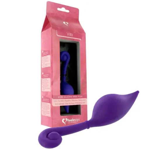 FeelzToys Vito Anaal Plug Paars 2 FeelzToys Vito Anaal Plug Paars -Vibrators winkel E21241