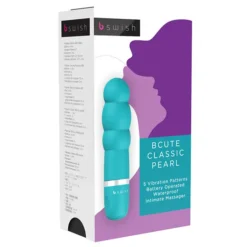 B Swish Bcute Classic Geribbelde Vibrator Pearl -Vibrators winkel E23785 1