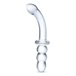 Glas Glazen Geribbelde G-Spot Dildo