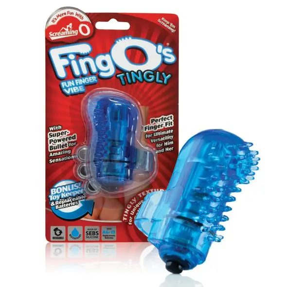 The Screaming O The FingO Tingly Vinger Vibrator 1 The Screaming O The FingO Tingly Vinger Vibrator