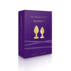 Rianne S RS Soiree Booty Plug Original Luxury Set 2x Goud -Vibrators winkel E25901 1 348bf222 222e 47ba 9d04 27602847c653