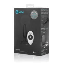 B-Vibe Novice Butt Plug Met Afstandsbediening -Vibrators winkel E26454 9 304463b6 0665 4b7f a18b c5d0de500c26