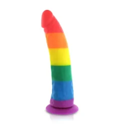 Pride Dildo Pride Silicone Rainbow Dildo 20 Cm