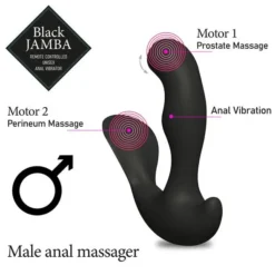 FeelzToys Black Jamba Anaal Vibrator -Vibrators winkel E27823 2 80d756a2 0f94 4e82 af73 135fc7a0d18f