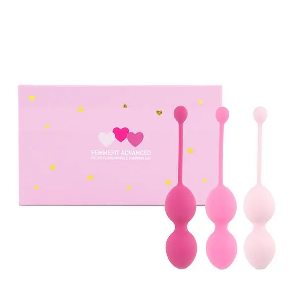 FeelzToys FemmeFit Bekkenbodemspier Training Set 3 Stuks 1 FeelzToys FemmeFit Bekkenbodemspier Training Set 3 Stuks