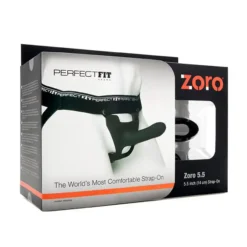 Perfect Fit Zoro Strap-On 14 Cm -Vibrators winkel E28979 6
