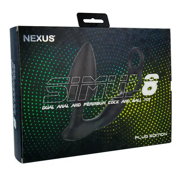 Nexus Simul8 Vibrerende Buttplug Met Balring 4 Nexus Simul8 Vibrerende Buttplug Met Balring - Afbeelding 4