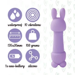 FeelzToys Mister Bunny Mini Vibrator -Vibrators winkel E30578 4 602aea59 2e67 4122 8003 21dc9d15fc7f