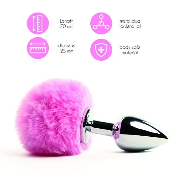 FeelzToys Bunny Butt Plug Met Staart 3 FeelzToys Bunny Butt Plug Met Staart - Afbeelding 3