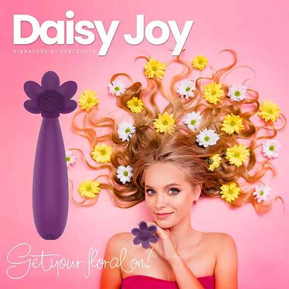 FeelzToys Daisy Joy Clitoris Vibrator 2 FeelzToys Daisy Joy Clitoris Vibrator - Afbeelding 2