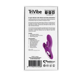 FeelzToys TriVibe G-Spot Vibrator Met Clitorale & Labia Stimulatie -Vibrators winkel E31510 5
