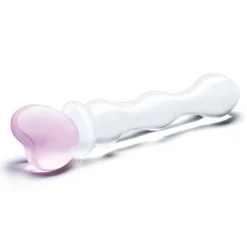Glas Sweetheart Glazen Dildo 20 Cm -Vibrators winkel E31624 2