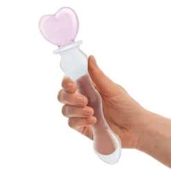 Glas Sweetheart Glazen Dildo 20 Cm -Vibrators winkel E31624 3