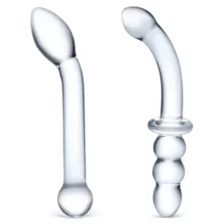 Glas G-Spot Pleasure Glazen Dildo Set