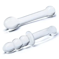 Glas G-Spot Pleasure Glazen Dildo Set -Vibrators winkel E31625 2