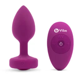B-Vibe Vibrerende Juwelen Plug 9,8 Cm