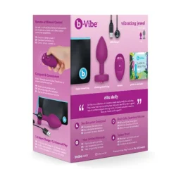 B-Vibe Vibrerende Juwelen Plug 9,8 Cm -Vibrators winkel E31664 11