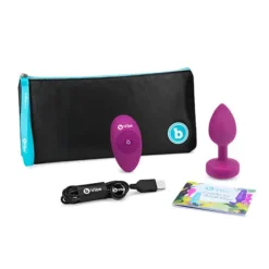 B-Vibe Vibrerende Juwelen Plug 9,8 Cm -Vibrators winkel E31664 4