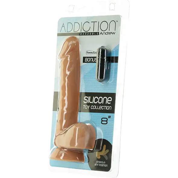 Addiction Andrew Buigbare Dildo 20 Cm 9 Addiction Andrew Buigbare Dildo 20 Cm - Afbeelding 9