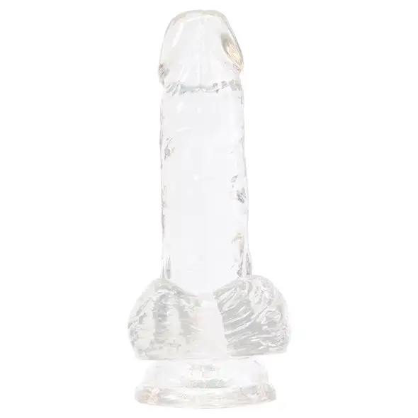 Addiction Crystal Transparante Dildo 15 Cm 3 Addiction Crystal Transparante Dildo 15 Cm - Afbeelding 3