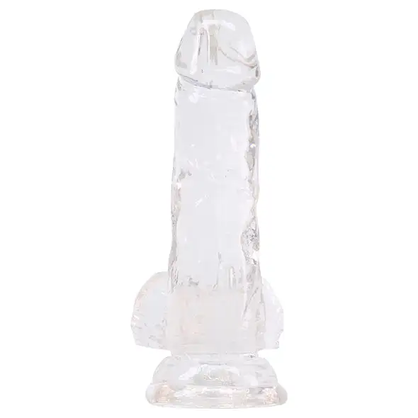 Addiction Crystal Transparante Dildo 15 Cm 4 Addiction Crystal Transparante Dildo 15 Cm - Afbeelding 4