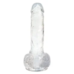 Addiction Crystal Transparante Dildo 18 Cm -Vibrators winkel E31764 1