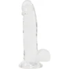 Addiction Crystal Transparante Dildo 20 Cm