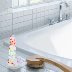 Addiction Party Marty Frost And Confetti Dildo 19 Cm -Vibrators winkel E31773 4