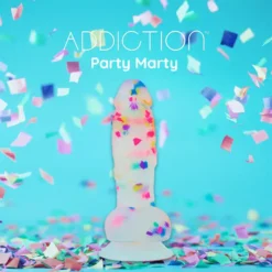 Addiction Party Marty Frost And Confetti Dildo 19 Cm -Vibrators winkel E31773 8