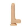 Naked Addiction Roterende & Stotende Vibrator Met Afstandsbediening Vanille 19 Cm