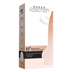 Naked Addiction Roterende & Vibrerende Vibrator Vanille 20 Cm 24 Naked Addiction Roterende & Vibrerende Vibrator Vanille 20 Cm -Vibrators winkel E31782 10