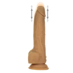 Naked Addiction Stotende Vibrator Met Afstandsbediening Caramel 23 Cm -Vibrators winkel E31784 5