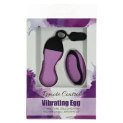 PowerBullet Vibrerend Ei Met Afstandsbediening 10 Standen Paars -Vibrators winkel E31798 7