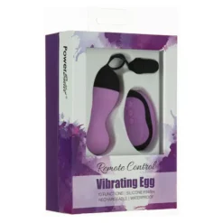 PowerBullet Vibrerend Ei Met Afstandsbediening 10 Standen Paars -Vibrators winkel E31798 8