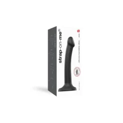 Strap-On-Me Realistische Buigzame Dildo Dubbele Dichtheid Zwart -Vibrators winkel E32163 4