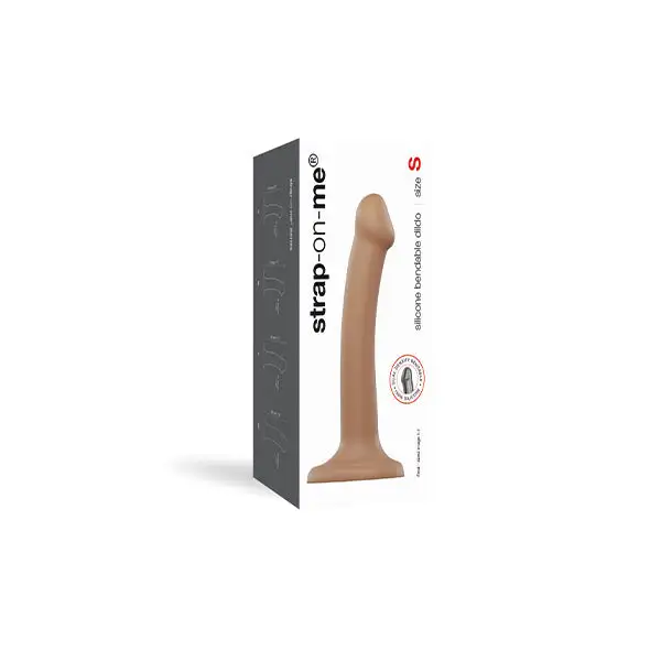 Strap-On-Me Realistische Buigzame Dildo Dubbele Dichtheid Caramel 7 Strap-On-Me Realistische Buigzame Dildo Dubbele Dichtheid Caramel - Afbeelding 7
