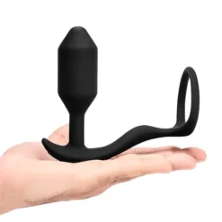 B-Vibe Vibrerende Snug Buttplug & Tug M -Vibrators winkel E32396 1