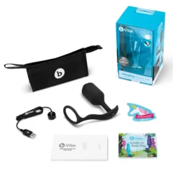 B-Vibe Vibrerende Snug Buttplug & Tug XL -Vibrators winkel E32397 5