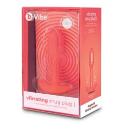 B-Vibe Vibrerende Snug Plug 1 S -Vibrators winkel E32398 4