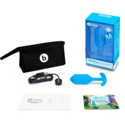 B-Vibe Vibrerende Snug Plug 3 L -Vibrators winkel E32399 6