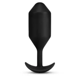 B-Vibe Vibrerende Snug Plug 5 XXL Zwart