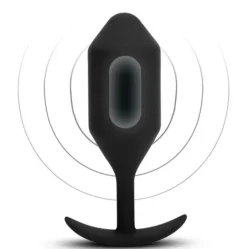 B-Vibe Vibrerende Snug Plug 5 XXL Zwart -Vibrators winkel E32400 7