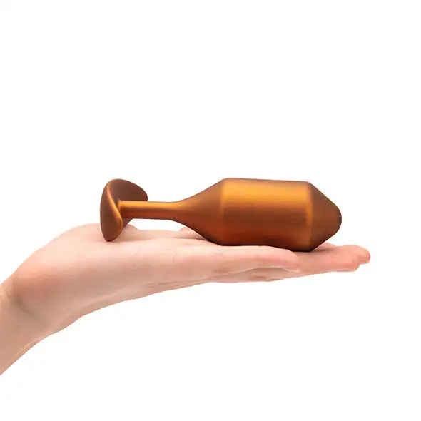 B-Vibe Snug Buttplug 4 Sunburst 3 B-Vibe Snug Buttplug 4 Sunburst - Afbeelding 3