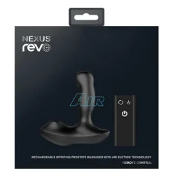Nexus Revo Air Roterende Prostaat Massager Met Zuigkracht & Afstandbediening -Vibrators winkel E32540 9