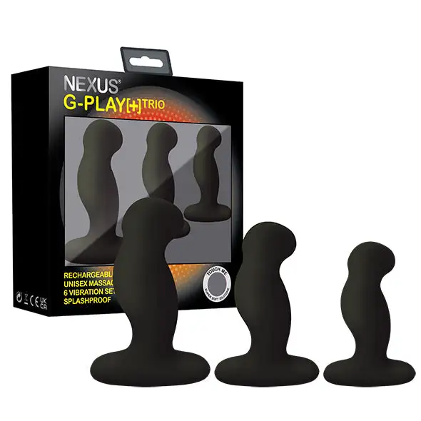 Nexus G-Play Trio Plus Unisex G-Spot & P-Spot Vibrators 2 Nexus G-Play Trio Plus Unisex G-Spot & P-Spot Vibrators - Afbeelding 2
