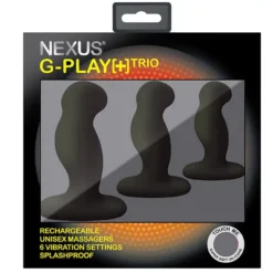 Nexus G-Play Trio Plus Unisex G-Spot & P-Spot Vibrators 7 Nexus G-Play Trio Plus Unisex G-Spot & P-Spot Vibrators -Vibrators winkel E32544 2